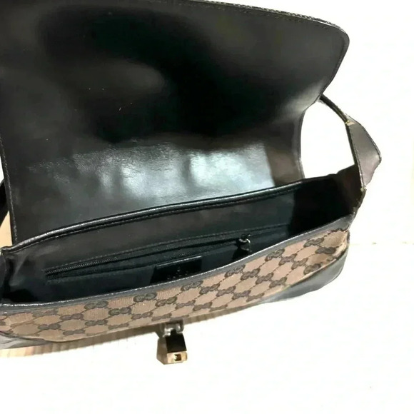Gucci GG canvas vintage medium Jackie shoulder handbag - Picture 11 of 13